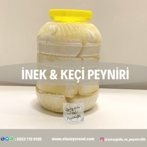 İnek - Keçi Karışık Peynir 5 Kg